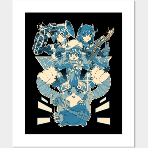 robo blade Wall Art by CoinboxTees